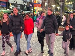 TERMINO EL MUNDIAL Y LOS TURISTAS VUELVEN EN VACACIONES DE INVIERNO